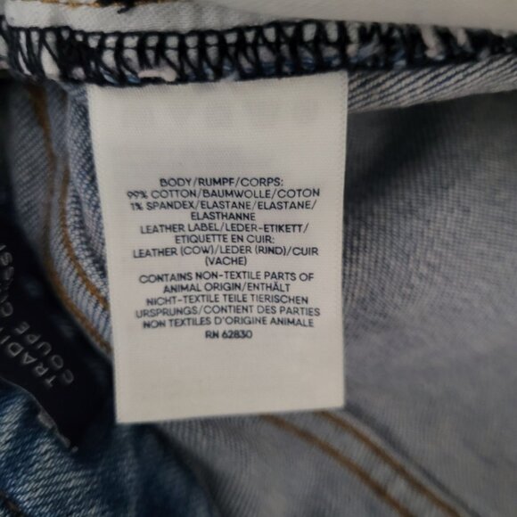 Lands End Mens Square Rigger Straight Leg Denim Jeans Size 37x29 Traditional Fit - Picture 7 of 12